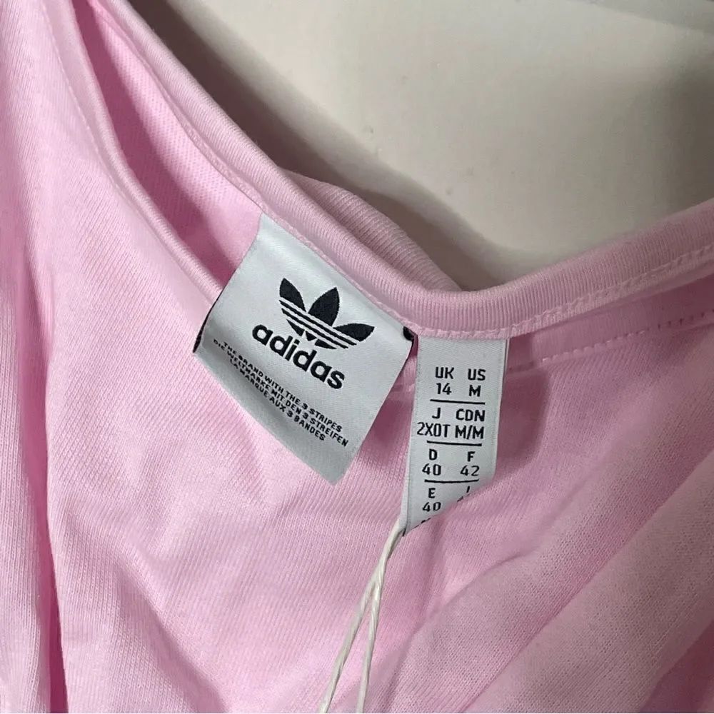 ADIDAS ORIGINALS SMOCKED TOP three 3 stripes - Picture 7 of 10